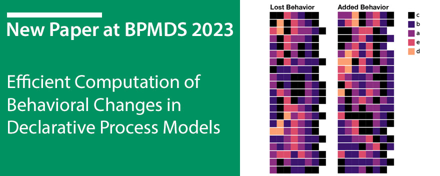 Efficient Computation of Behavioral Changes in Declarative Process Models